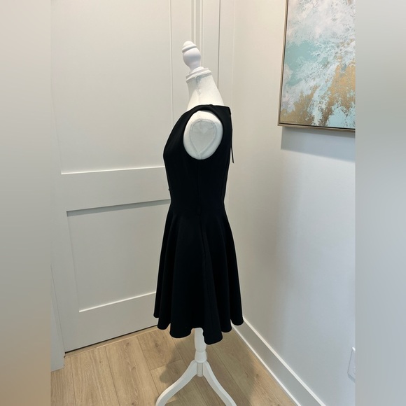 NEW Closet London Skater Dress in Black US size 6 missing belt - Picture 6 of 15